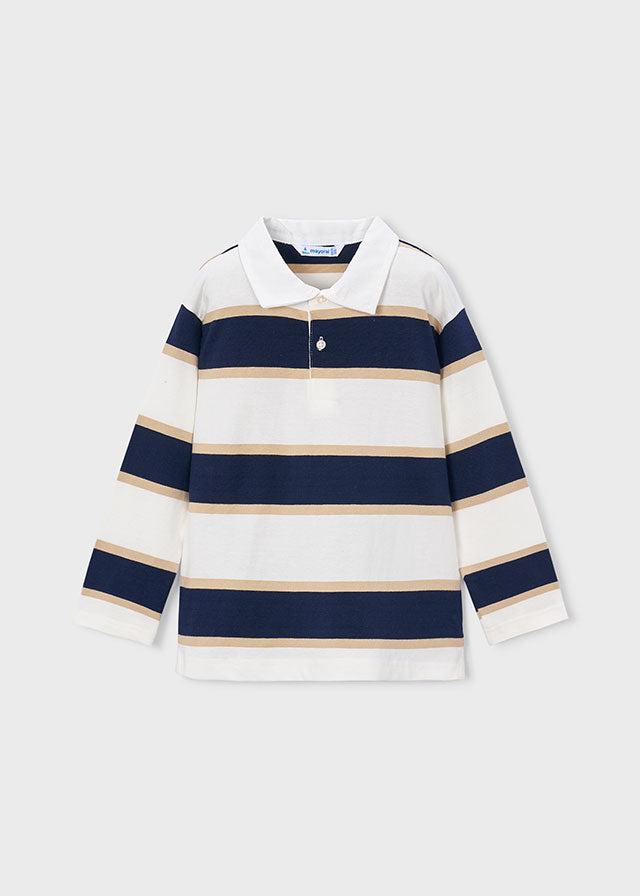 || Mayoral || Gestreepte polo met lange mouwen