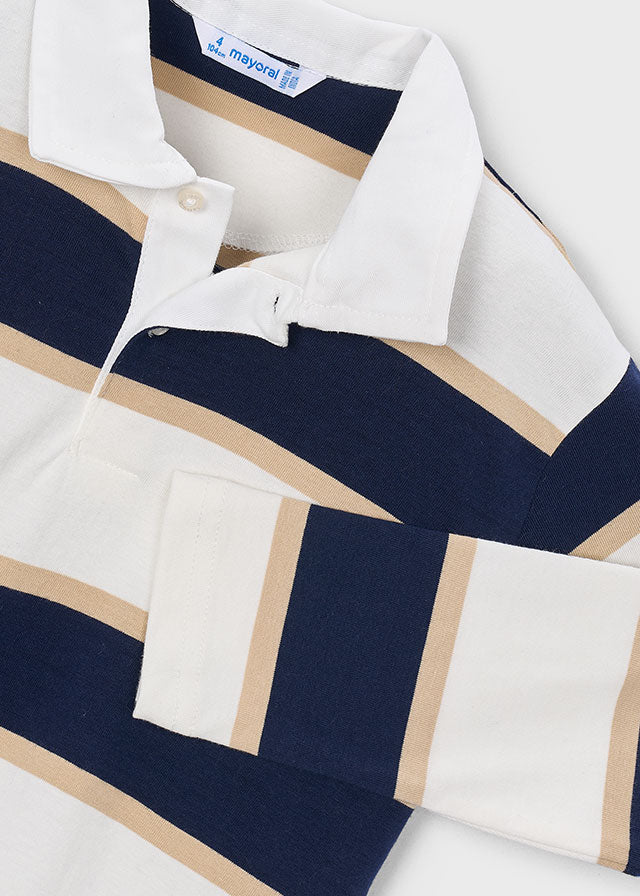 || Mayoral || Gestreepte polo met lange mouwen