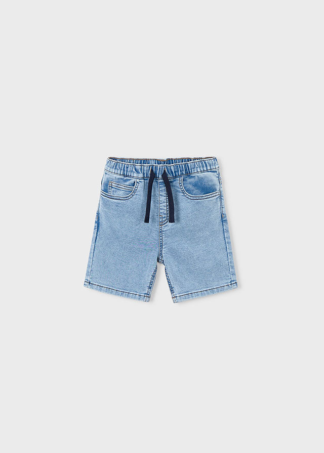 || Mayoral || Denim short met elastieken band