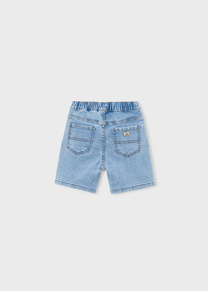 || Mayoral || Denim short met elastieken band