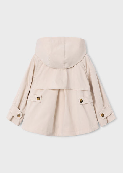 || Mayoral || Korte trenchcoat met capuchon