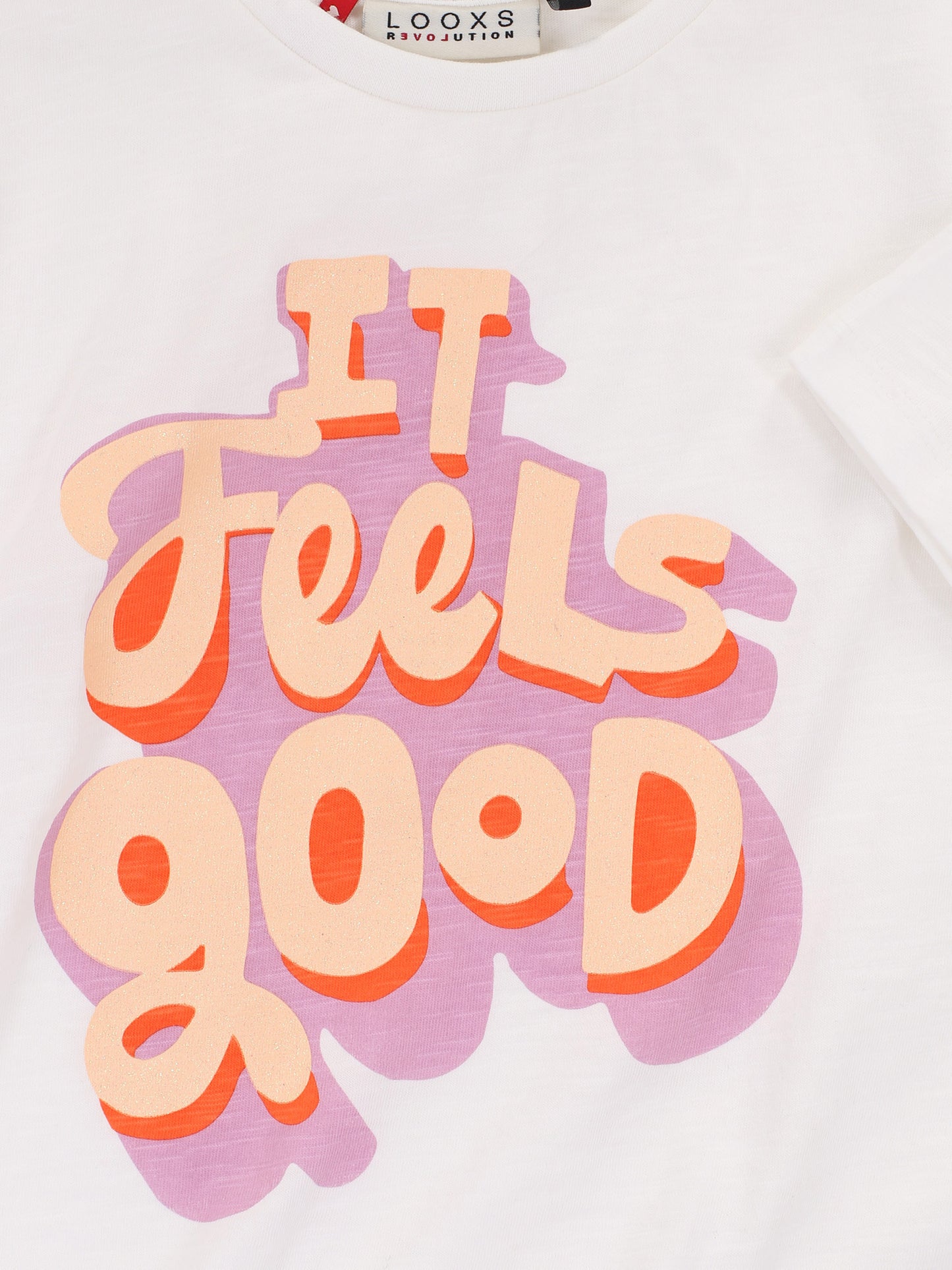 || LOOXS || T-shirt korte mouw ‘It Feels Good’