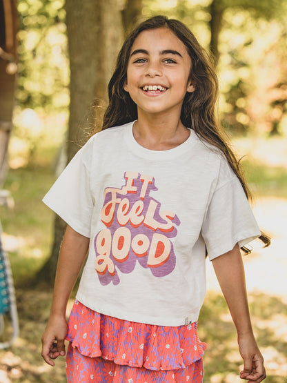 || LOOXS || T-shirt korte mouw ‘It Feels Good’