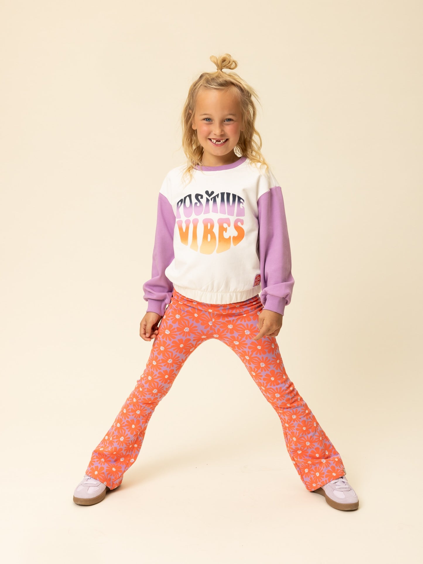 || LOOXS || Flared legging met bloemen print