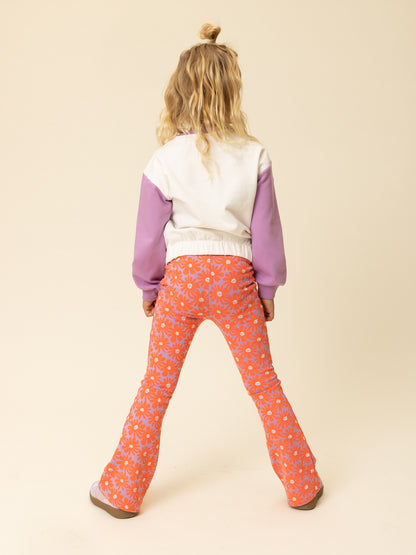 || LOOXS || Flared legging met bloemen print