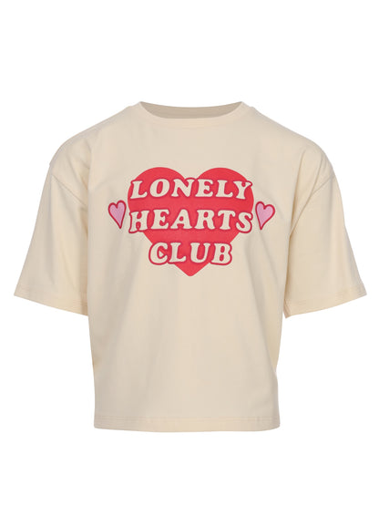 || LOOXS || T-shirt korte mouw ‘Lonely Hearts Club’