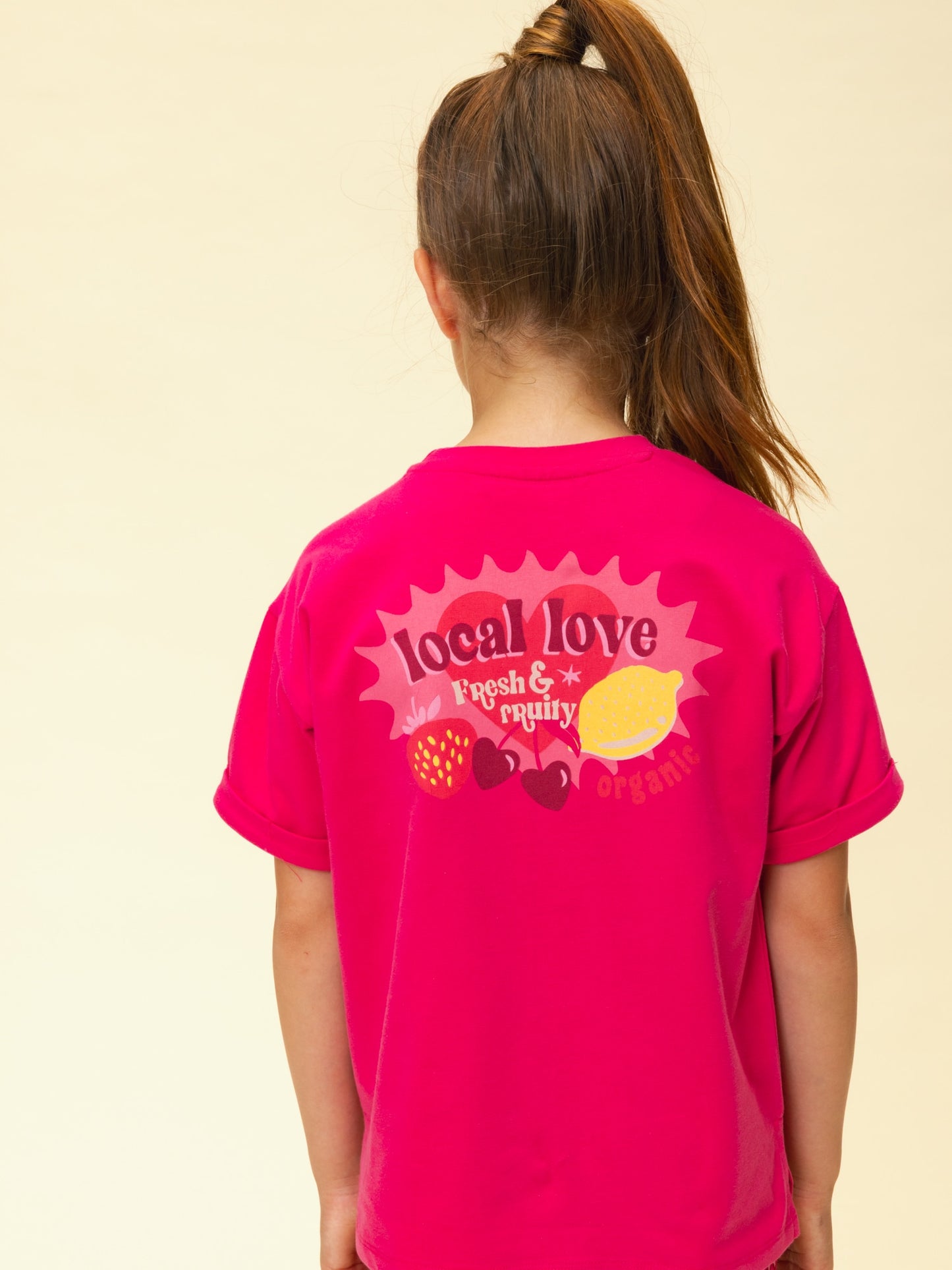 || LOOXS || Lang y-shirt met backprint