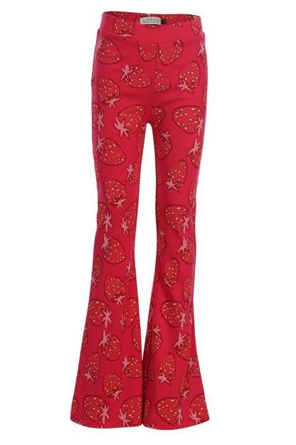 || LOOXS || Flared legging met aardbeien