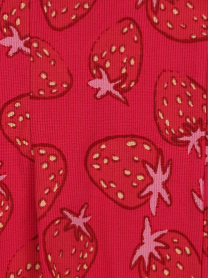 || LOOXS || Flared legging met aardbeien