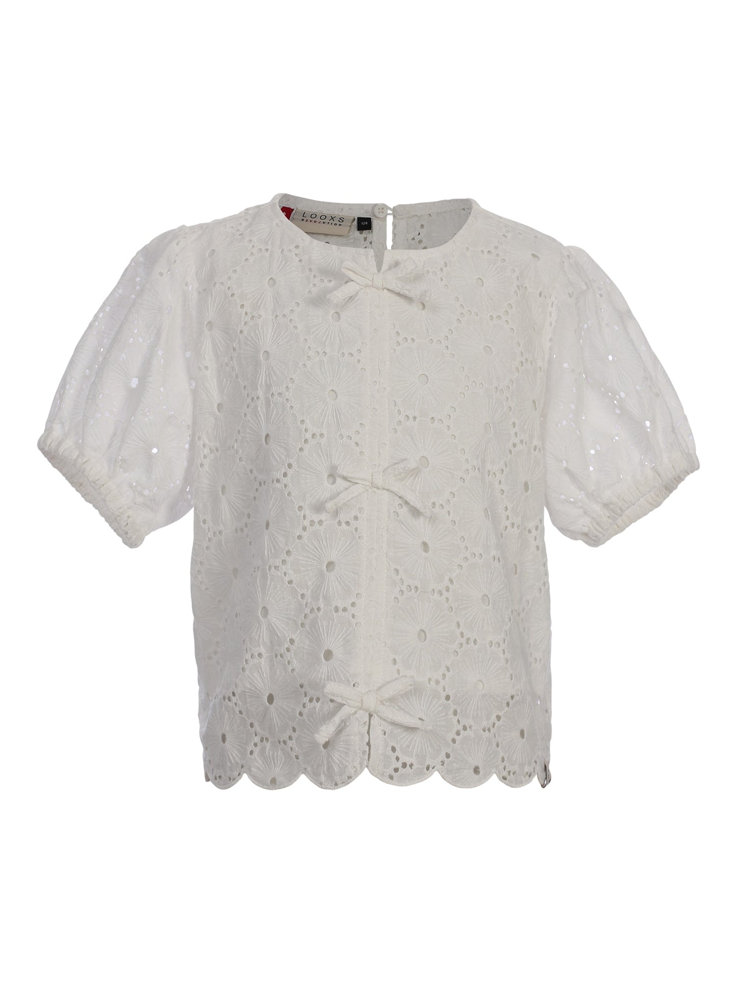 || LOOXS || Broderie blouse met strikjes
