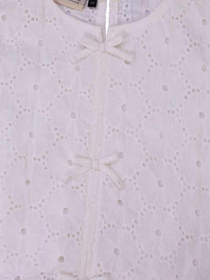 || LOOXS || Broderie blouse met strikjes