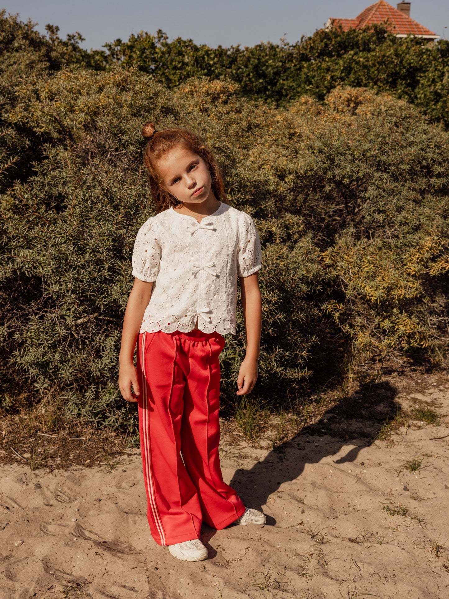|| LOOXS || Broderie blouse met strikjes