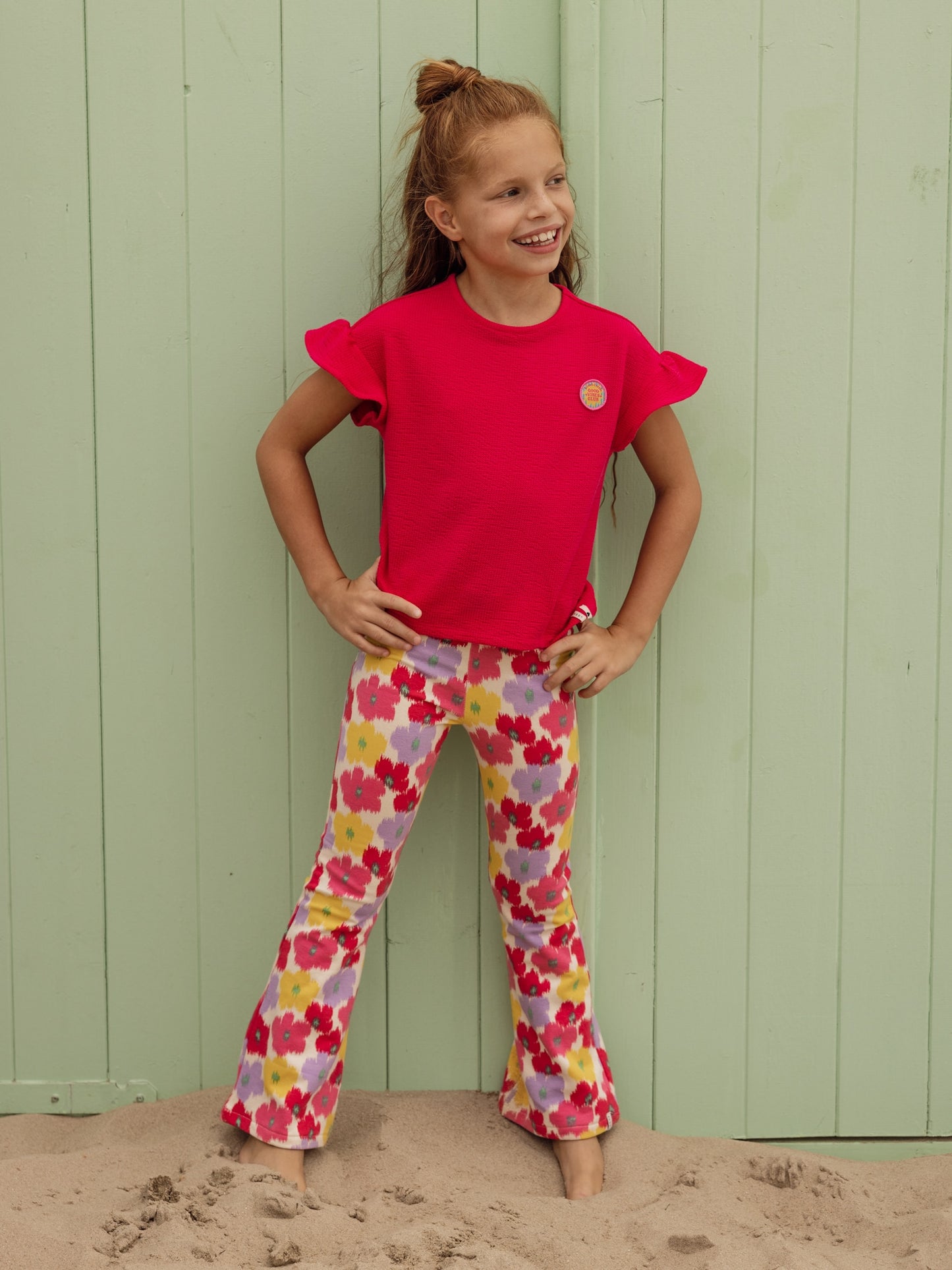 || LOOXS || Flared legging met bloemen