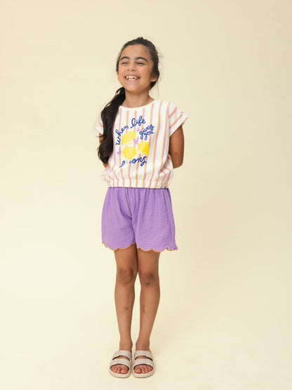 || LOOXS || Gestreepte top