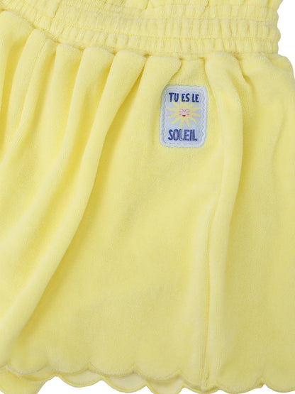 || LOOXS || Badstof shorts met golvend randje