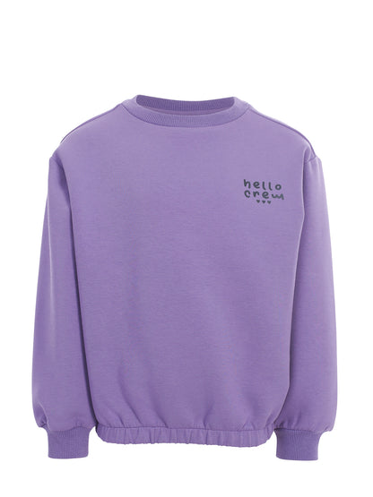 || LOOXS || Scuba sweater met backprint