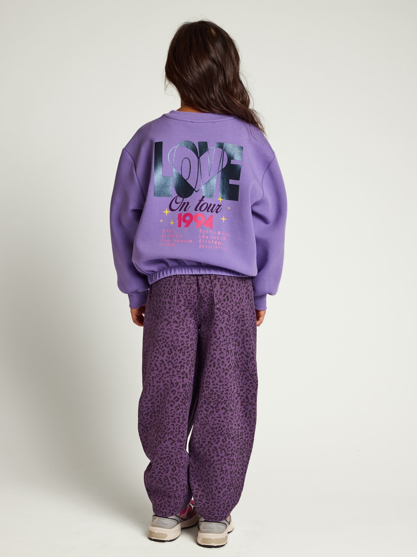 || LOOXS || Scuba sweater met backprint