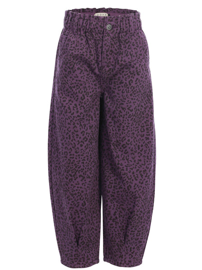 || LOOXS || Barrel jeans met panter print