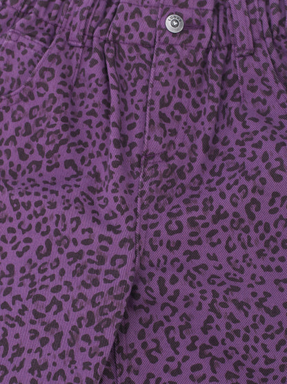 || LOOXS || Barrel jeans met panter print