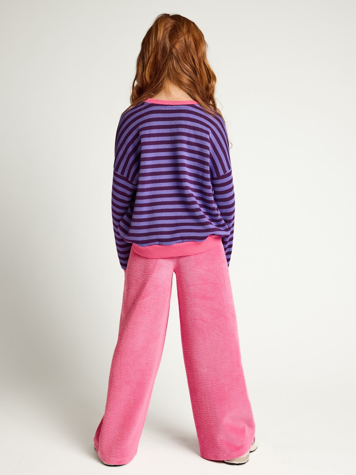 || LOOXS || Roze corduroy wideleg