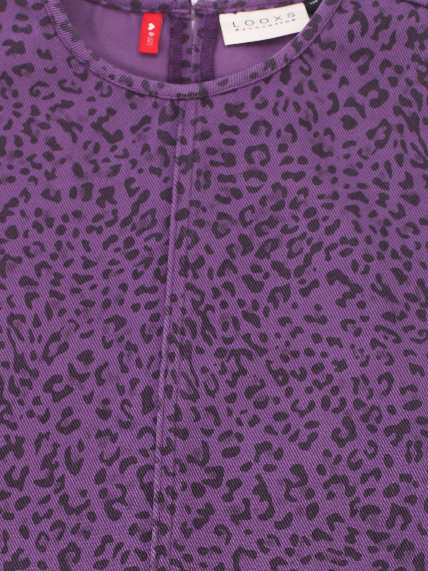 || LOOXS || Jeans jurk met panter print