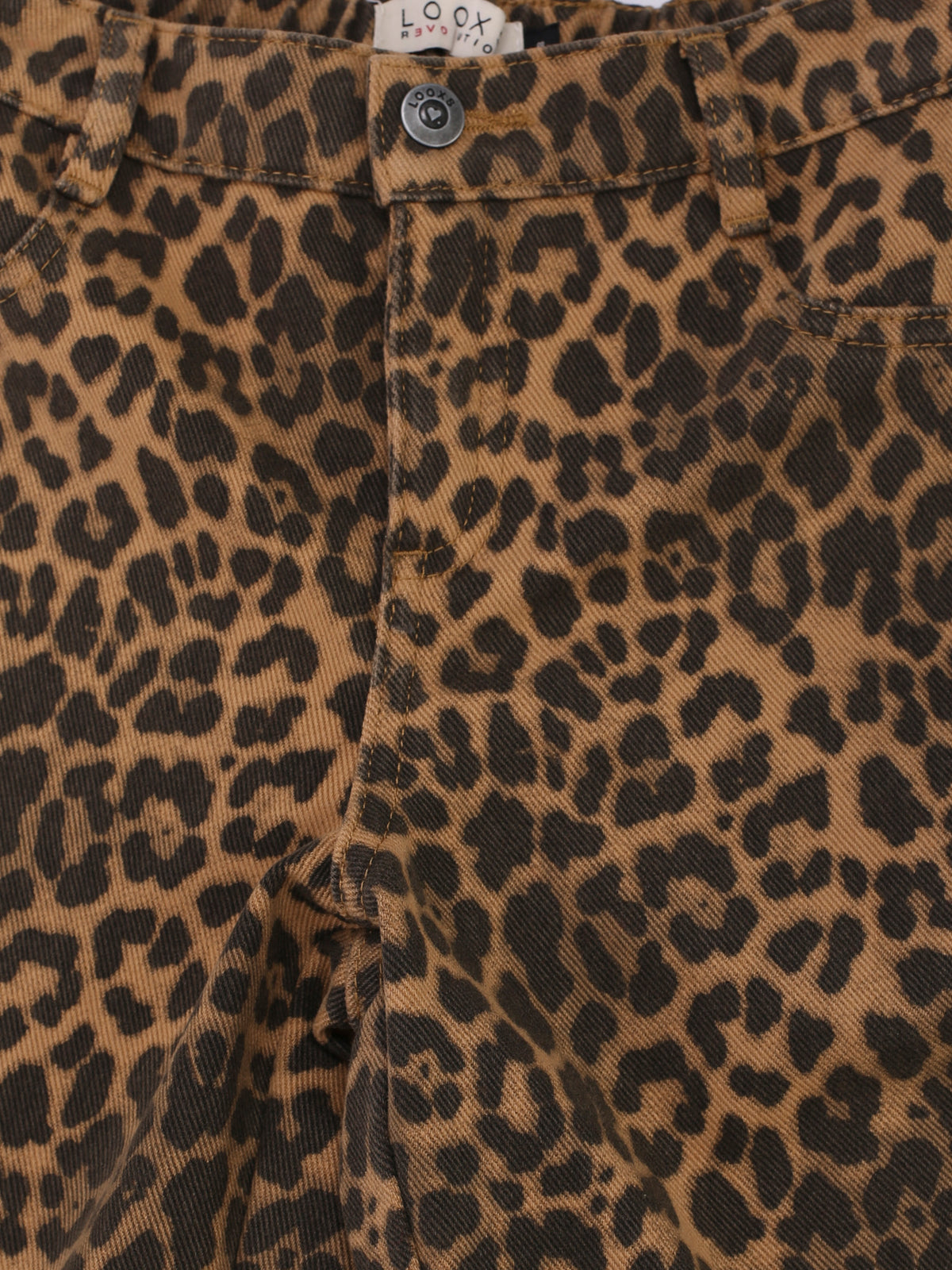 || LOOXS || Wideleg jeans met panter print