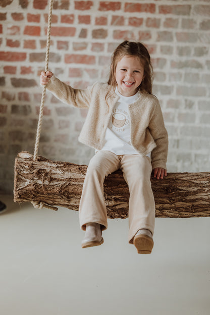 || Gymp || Geribde flare broek - Beth