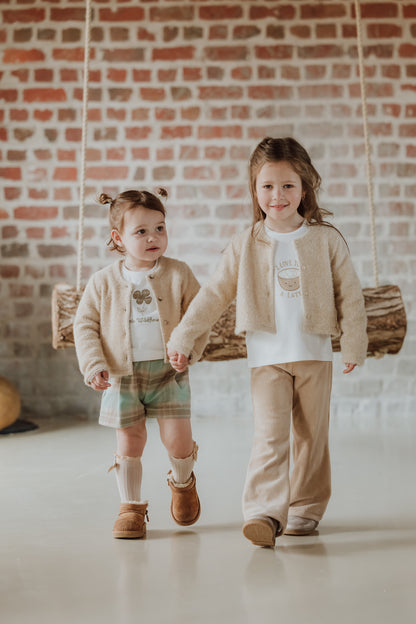 || Gymp || Geribde flare broek - Beth