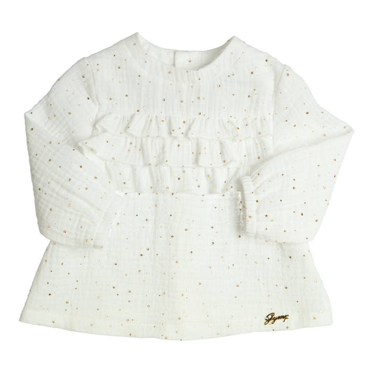 || Gymp || Blouse met gouden stippen - Malou
