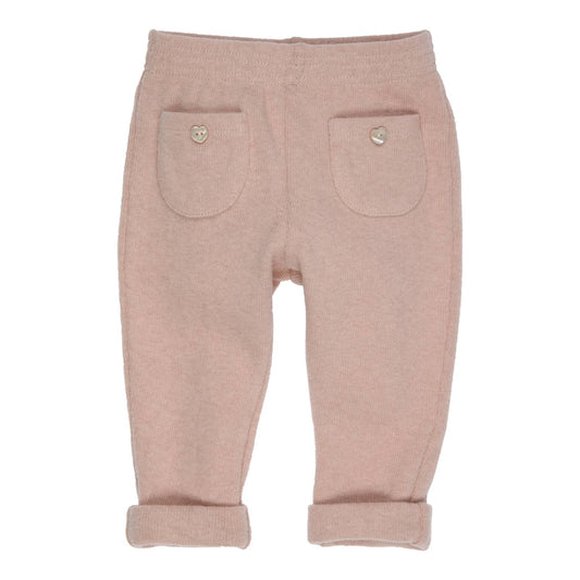|| Gymp || Gebreide joggingbroek oud roze - Gillo