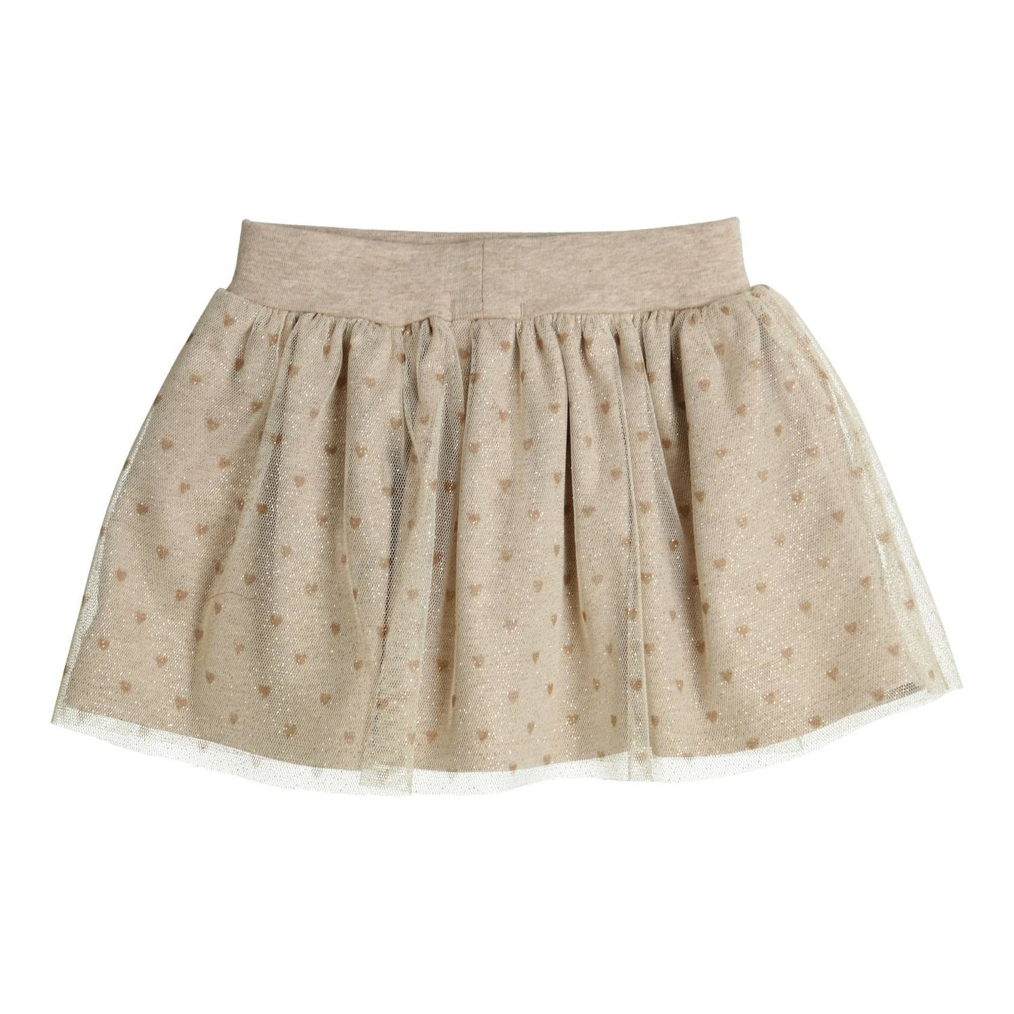 || Gymp || Tule rok met glitter hartjes - Tiara