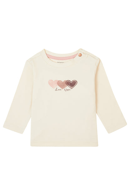 || Noppies || T-shirt met hartjes - Frehel