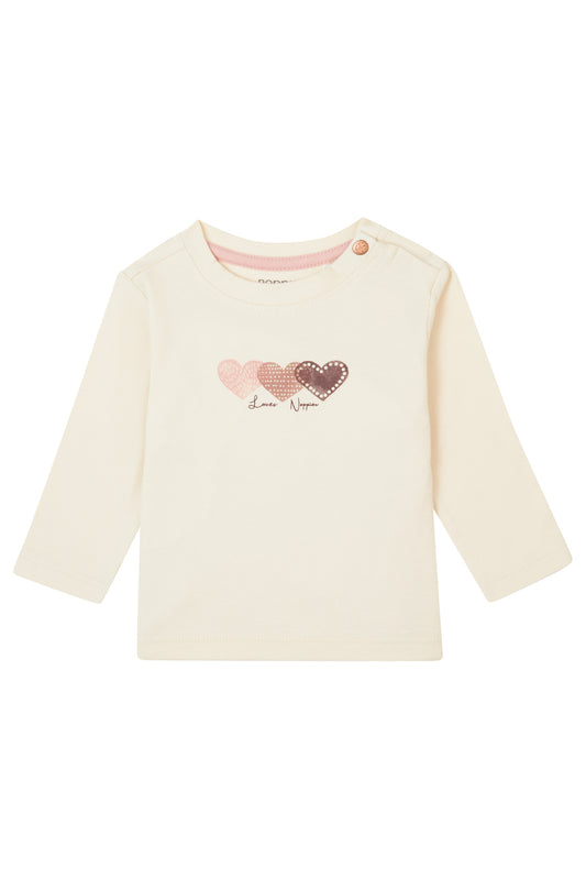 || Noppies || T-shirt met hartjes - Frehel