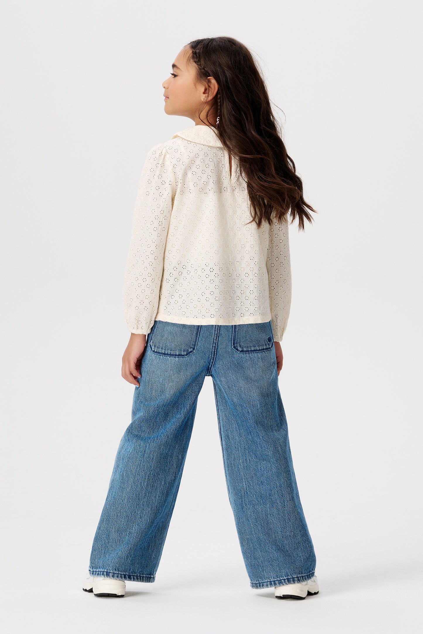 || Noppies || Broderie blouse met kraagje