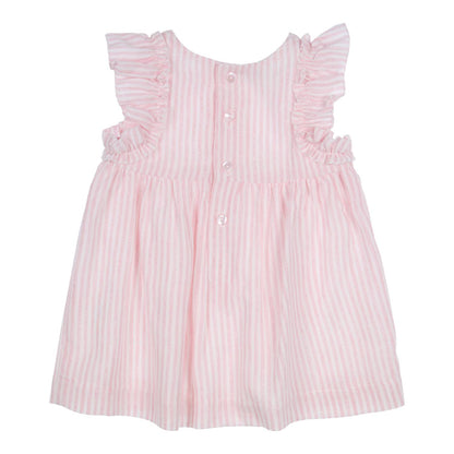 || Gymp || Gestreepte jurk met ruffles - Frida