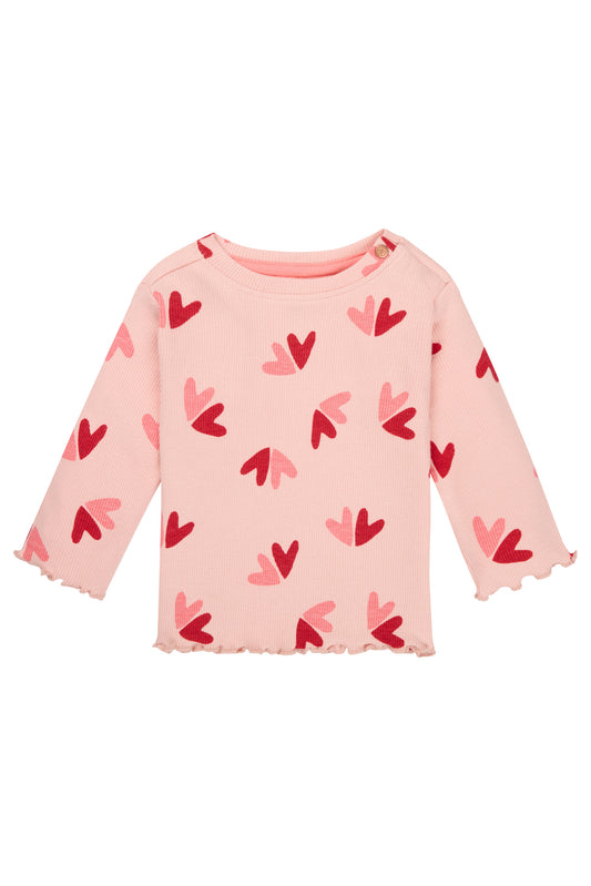 || Noppies || T-shirt met harten print - Minco