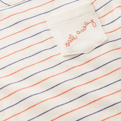 || Noppies || Gestreept t-shirt met borstzakje
