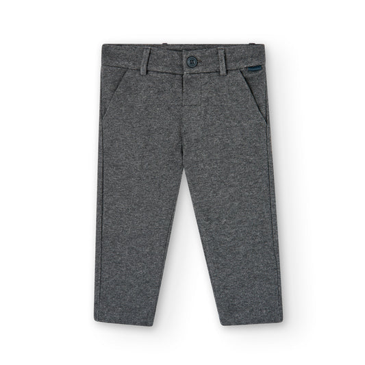 || Boboli || Soft winter chino - Grey melée