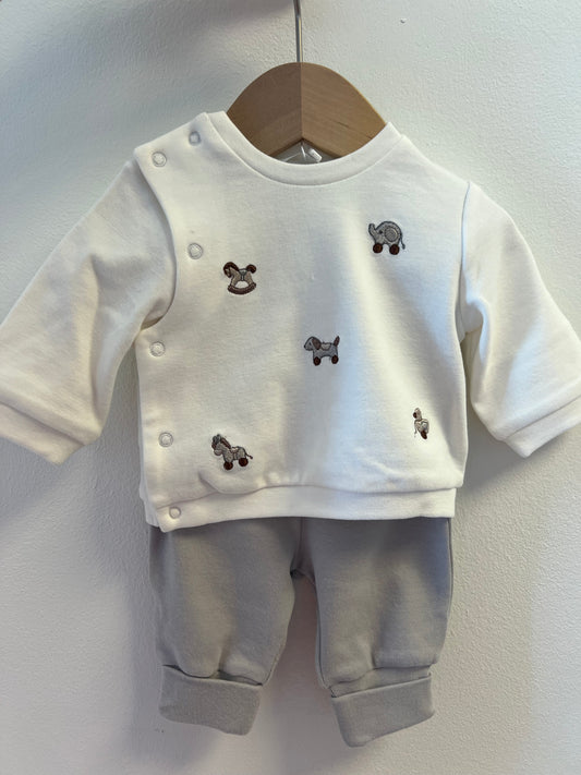 || Mayoral || Newborn set met sweater en paardjes
