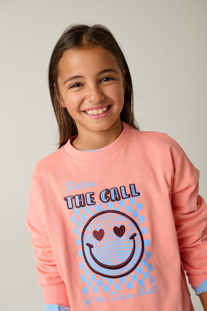 || Tumble ‘N Dry || Sweater met smiley - Elianne