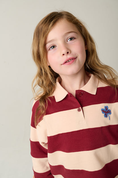 || Tumble ‘N Dry || Gestreepte polo sweater - Adele