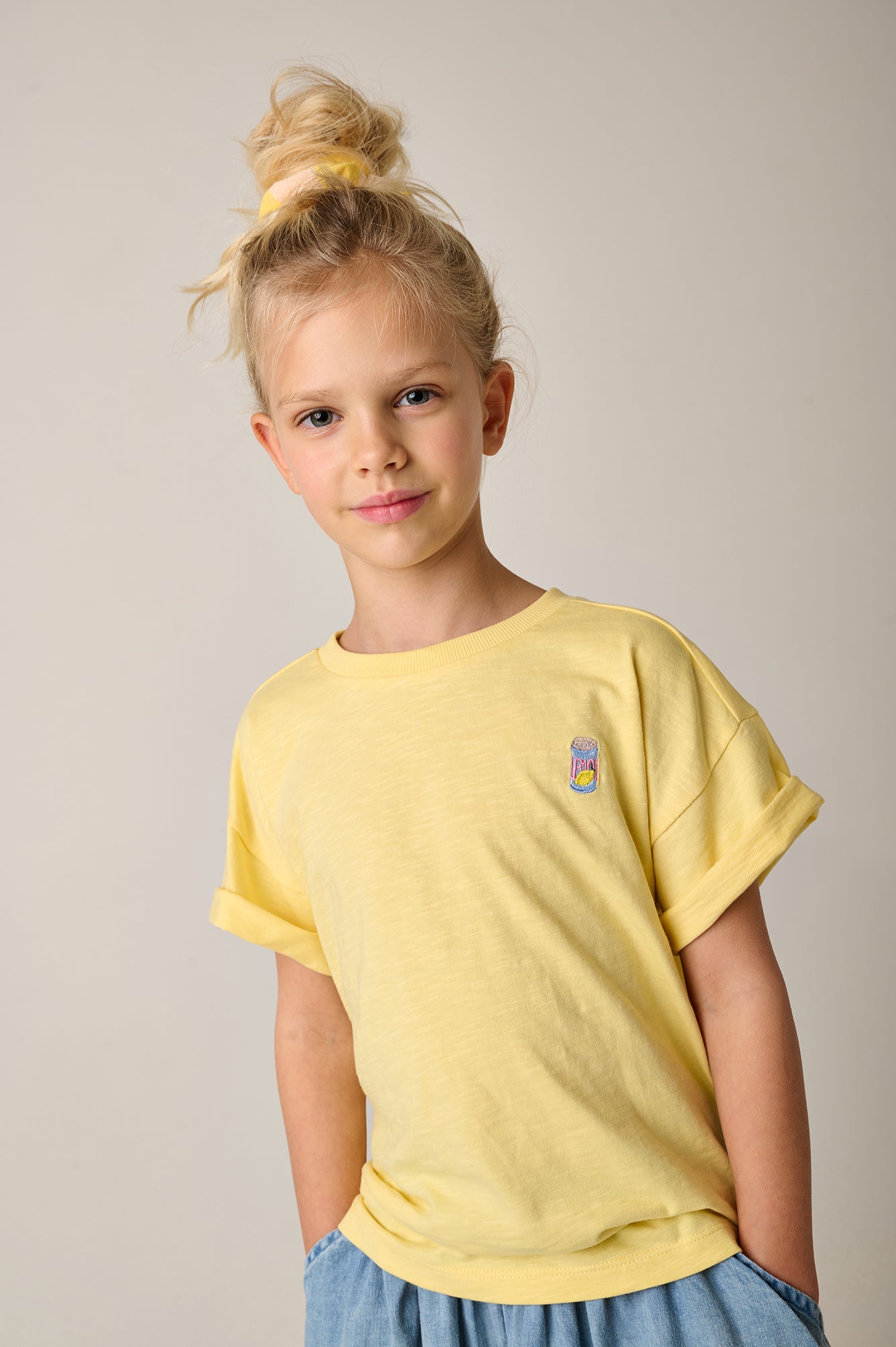 || Tumble ‘N Dry || T-shirt met citroenen geel - Lemons