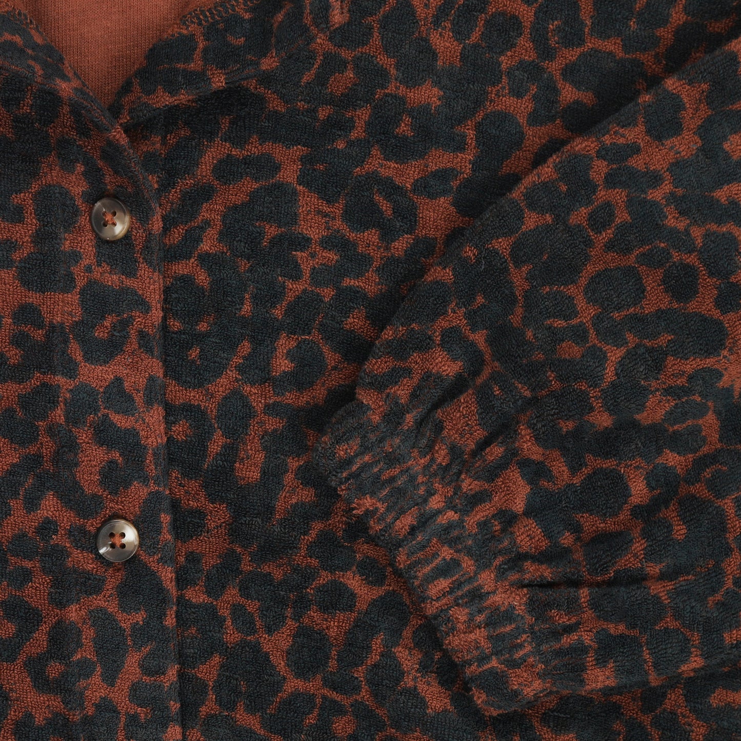 || Tumble ‘N Dry || Badstof vest met panterprint - Madelon