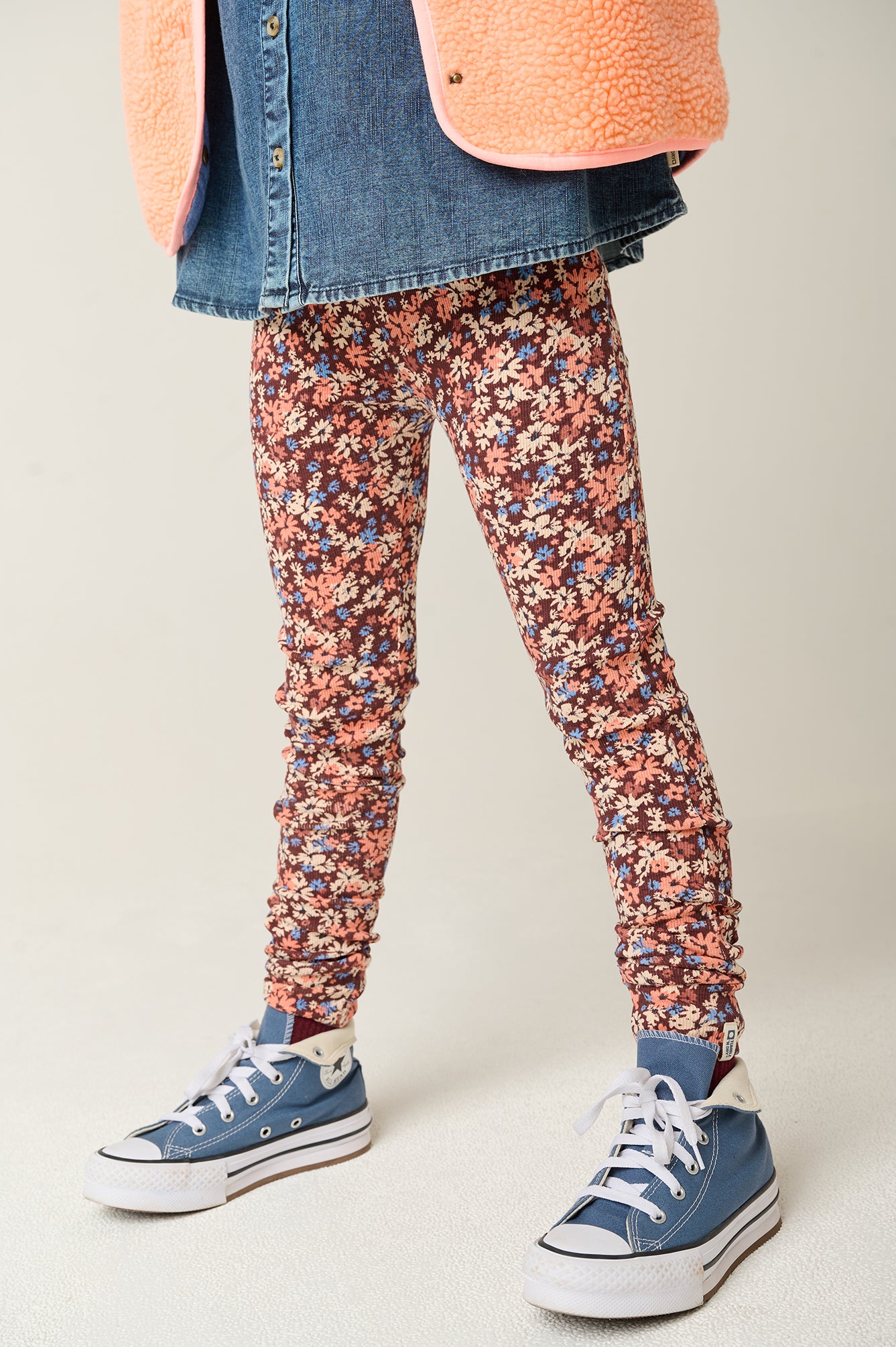 || Tumble ‘N Dry || Rib legging met bloemen - Noelle