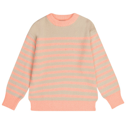 || Tumble ‘N Dry || Gestreepte fluffy trui - Genevieve