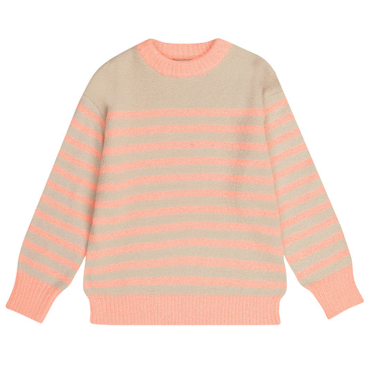 || Tumble ‘N Dry || Gestreepte fluffy trui - Genevieve
