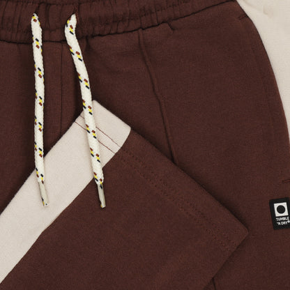 || Tumble ‘N Dry || Joggingbroek met bies - Southampton Brown