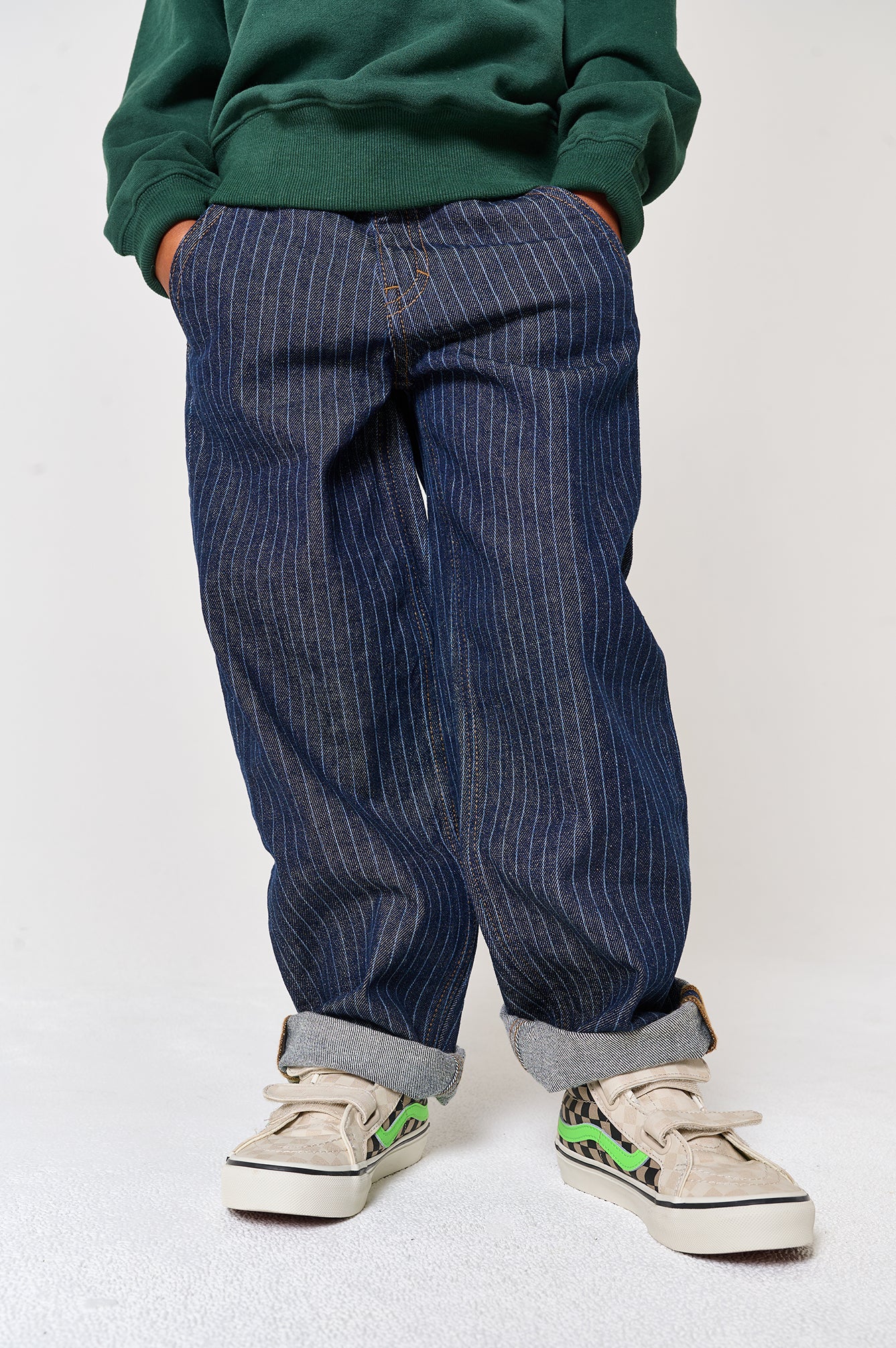 || Tumble ‘N Dry || Gestreepte baggy jeans - Jarrod