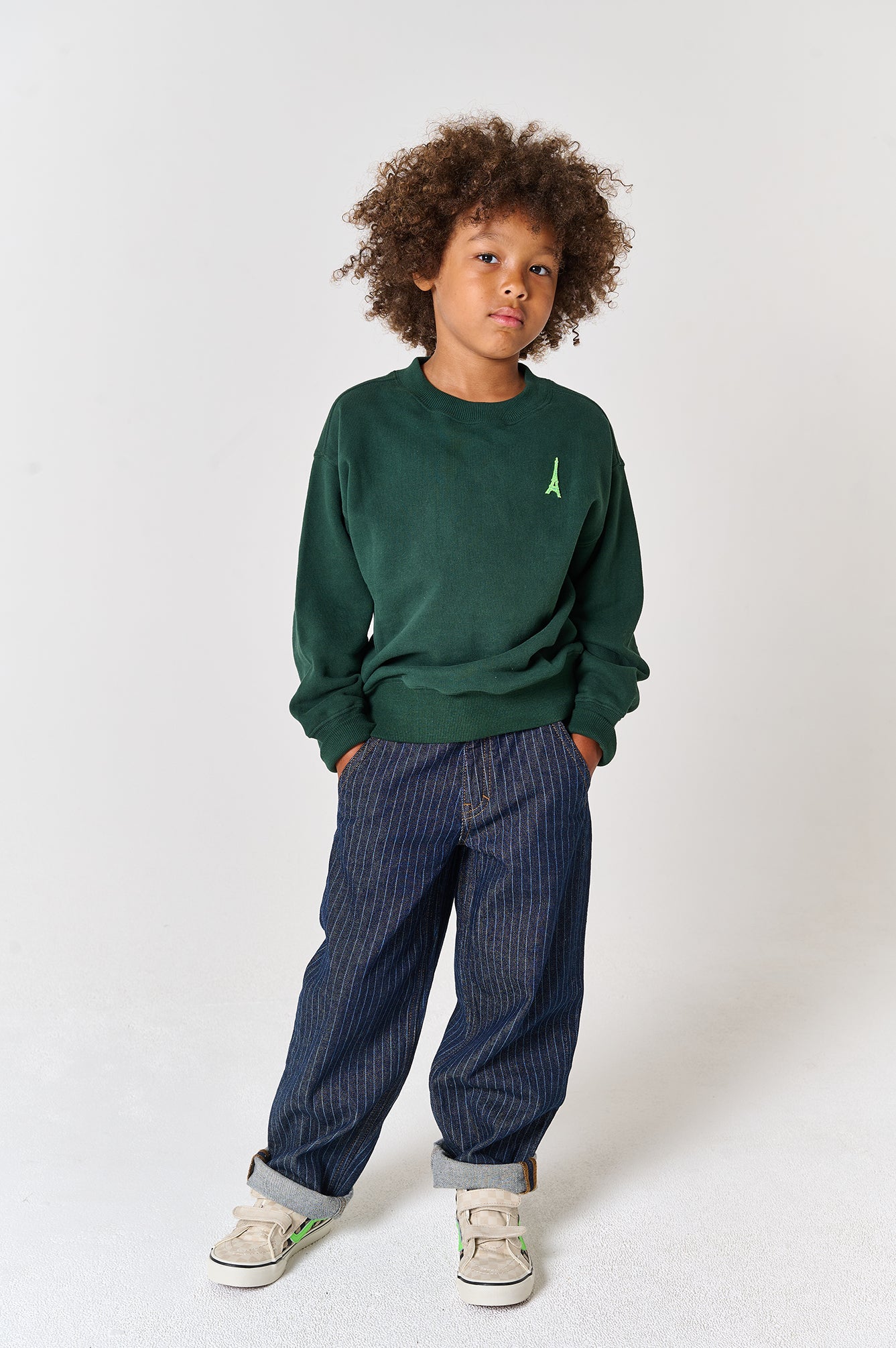 || Tumble ‘N Dry || Gestreepte baggy jeans - Jarrod