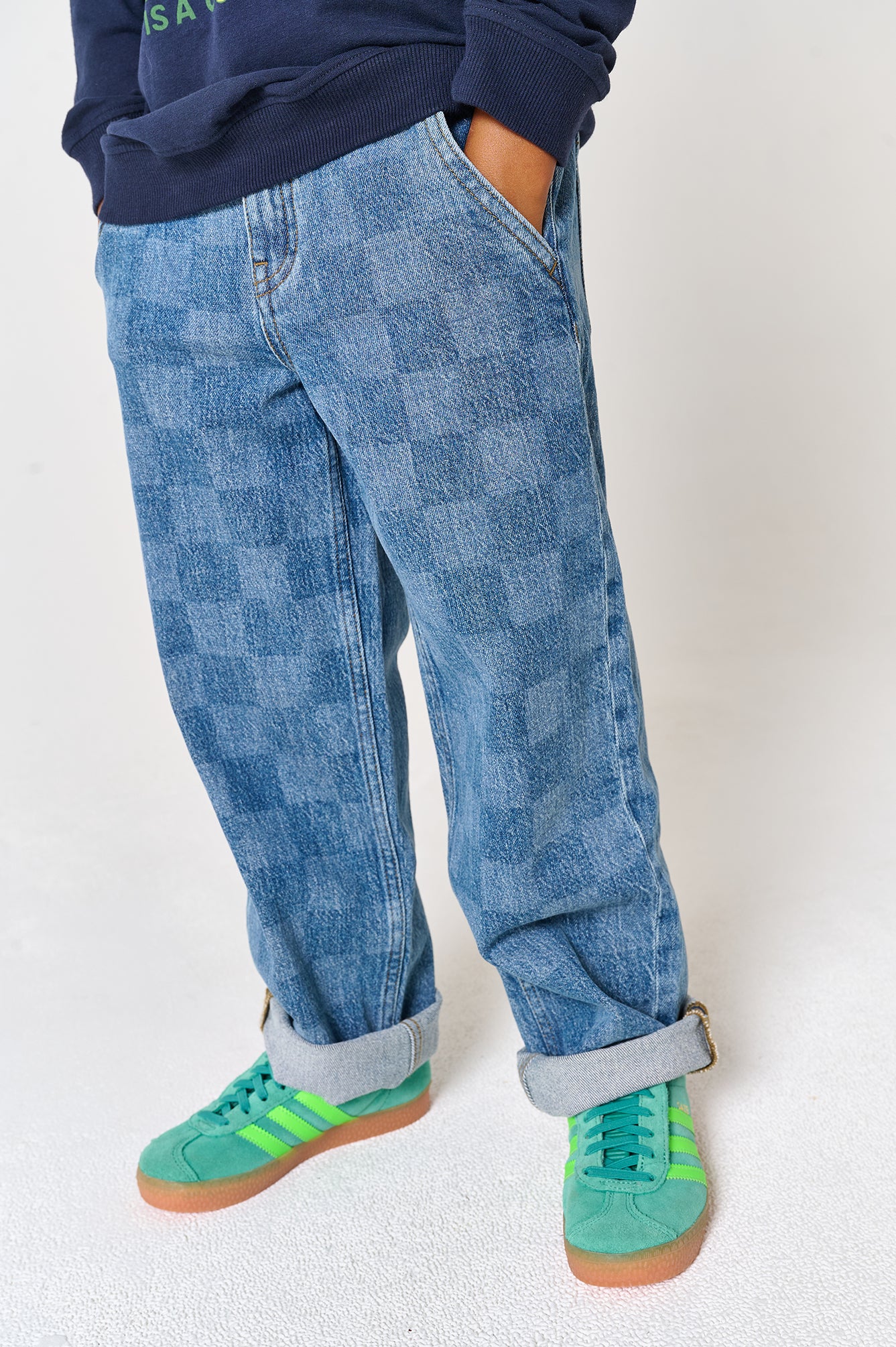 || Tumble ‘N Dry || Geblokte baggy jeans - Arles